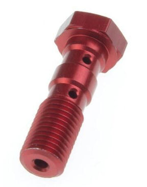 Trw Double Banjo Bolt Red M10 X1 25 BRAKE LINE HARDWARE Trw