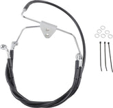 Drag Specialties Line Brk Ft Flh 96 07 Bk+4 BRAKE LINES-HOSES-STAINLESS ST Drag Specialties