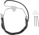 Drag Specialties Line Brk Ft Flh 96 07 Bk+6 BRAKE LINES-HOSES-STAINLESS ST Drag Specialties