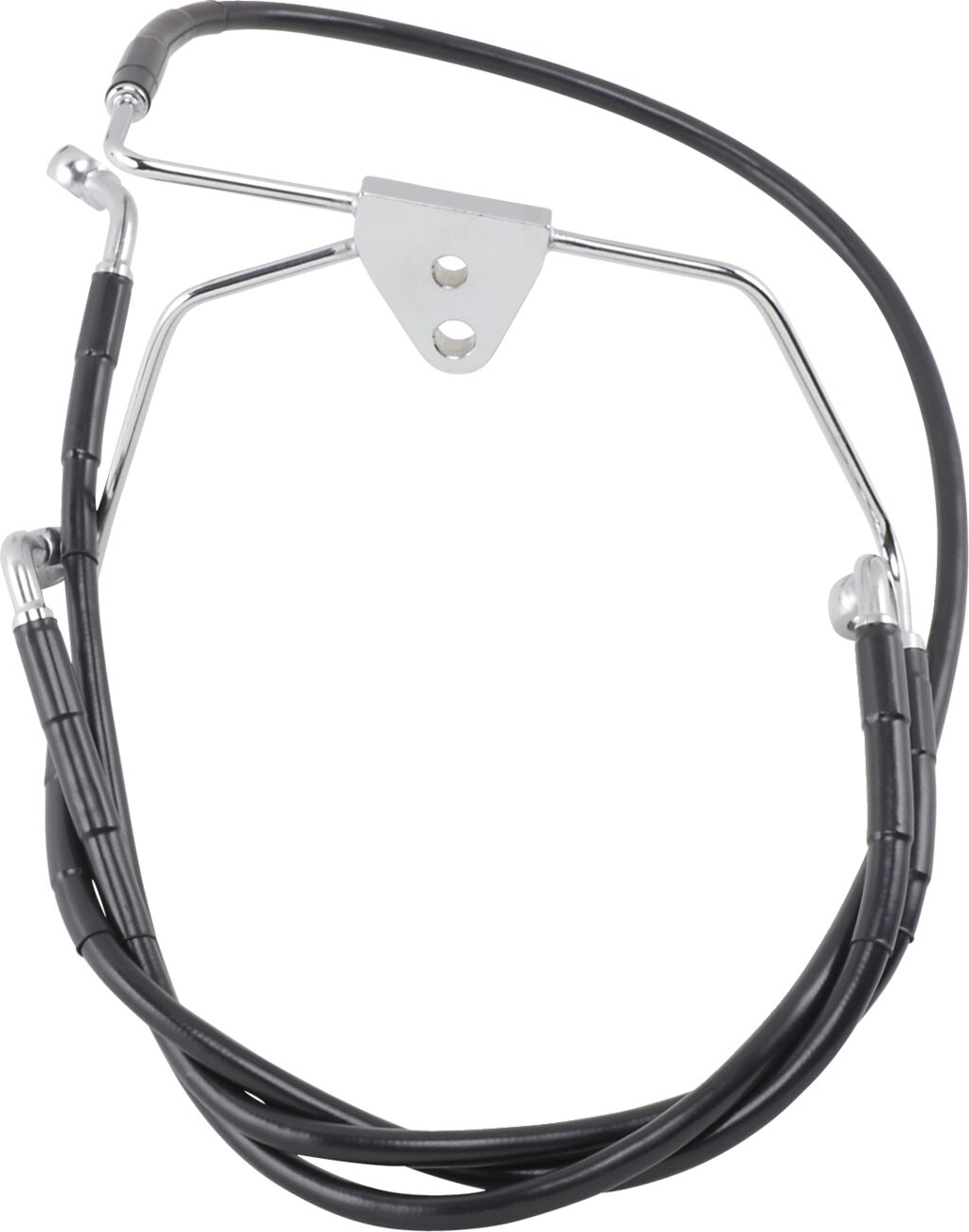 Drag Specialties Line Brk Ft Flh96 07 Bk+10 BRAKE LINES-HOSES-STAINLESS ST Drag Specialties