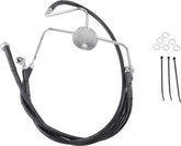Drag Specialties Line Brk Ft Flhr94 07 Bk+2 BRAKE LINES-HOSES-STAINLESS ST Drag Specialties