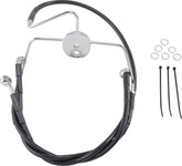 Drag Specialties Line Brk Ft Flhr94 07 Bk+4 BRAKE LINES-HOSES-STAINLESS ST Drag Specialties