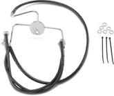 Drag Specialties Line Brk Ft Flhr96 07 Bk+8 BRAKE LINES-HOSES-STAINLESS ST Drag Specialties