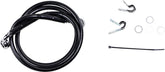 Drag Specialties Line Brk Fr 99 07 Fxst Bl BRAKE LINES-HOSES-STAINLESS ST Drag Specialties