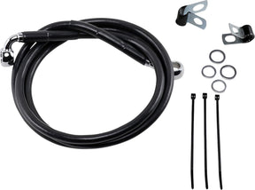 Drag Specialties Line Brk Fr99 07 Fxst Bl+6 BRAKE LINES-HOSES-STAINLESS ST Drag Specialties