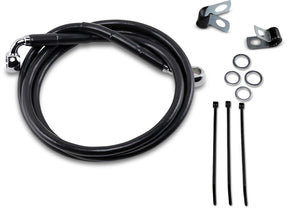 Drag Specialties Line Brk Fr99 07 Fxst Bl+6 BRAKE LINES-HOSES-STAINLESS ST Drag Specialties