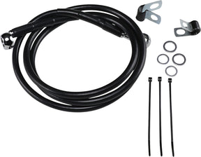 Drag Specialties Line Brk Fr95 99 Fxd Bk+10 BRAKE LINES-HOSES-STAINLESS ST Drag Specialties