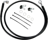Drag Specialties Line Brk Ft Fxdl01 5 Bk4 BRAKE LINES-HOSES-STAINLESS ST Drag Specialties