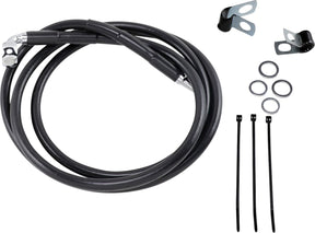Drag Specialties Line Brk Ft Wg 93 05 Bk+6 BRAKE LINES-HOSES-STAINLESS ST Drag Specialties