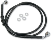 Drag Specialties Line Brk Fr 10 15 Wg Bl+4 BRAKE LINES-HOSES-STAINLESS ST Drag Specialties