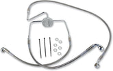 Drag Specialties Line Brk Ft Flhr94 07 Ss+2 BRAKE LINES-HOSES-STAINLESS ST Drag Specialties