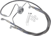 Drag Specialties Line Brk Ft Flr94 07 Ss+10 BRAKE LINES-HOSES-STAINLESS ST Drag Specialties