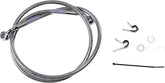 Drag Specialties Line Brk Ft Xl04 10 Ss+2 BRAKE LINES-HOSES-STAINLESS ST Drag Specialties