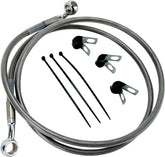 Drag Specialties Line Brk Fr00 07 Flst Ss+2 BRAKE LINES-HOSES-STAINLESS ST Drag Specialties