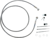 Drag Specialties Line Brk Fr00 07 Flst Ss+8 BRAKE LINES-HOSES-STAINLESS ST Drag Specialties