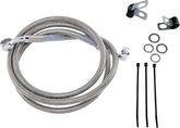 Drag Specialties Line Brk Fr99 07 Fxst Ss+4 BRAKE LINES-HOSES-STAINLESS ST Drag Specialties