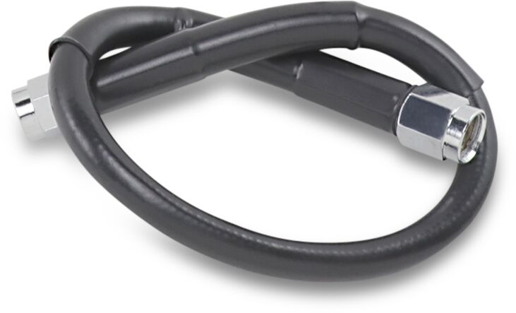 Drag Specialties Brakeline Univ Blk 12 BRAKE LINES-HOSES-STAINLESS ST Drag Specialties