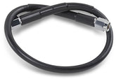 Drag Specialties Brakeline Univ Blk 16 BRAKE LINES-HOSES-STAINLESS ST Drag Specialties