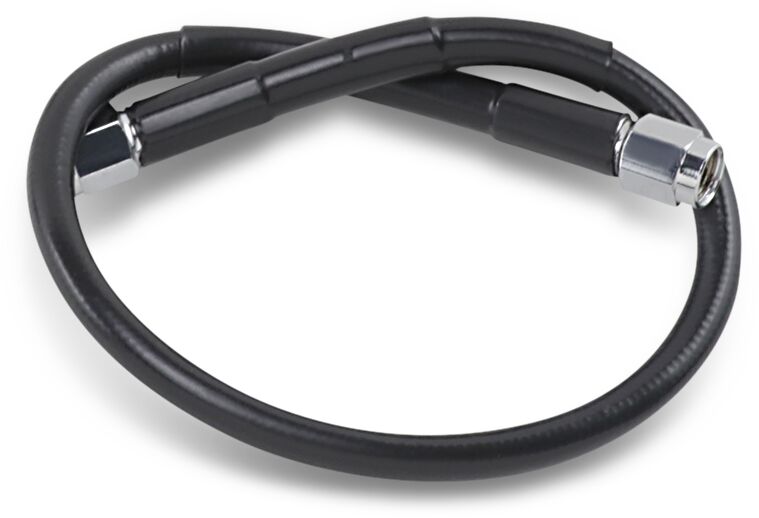 Drag Specialties Brakeline Univ Blk 16 BRAKE LINES-HOSES-STAINLESS ST Drag Specialties