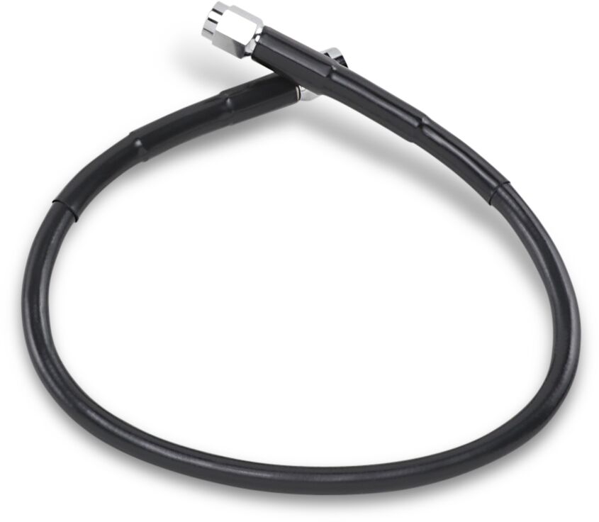 Drag Specialties Brakeline Univ Blk 17 BRAKE LINES-HOSES-STAINLESS ST Drag Specialties