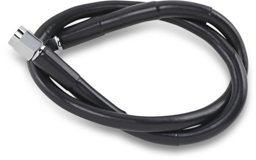 Drag Specialties Brakeline Univ Blk 21 BRAKE LINES-HOSES-STAINLESS ST Drag Specialties