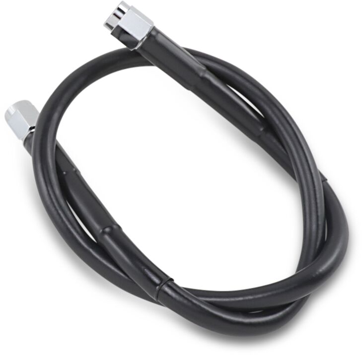 Drag Specialties Brakeline Univ Blk 22 BRAKE LINES-HOSES-STAINLESS ST Drag Specialties