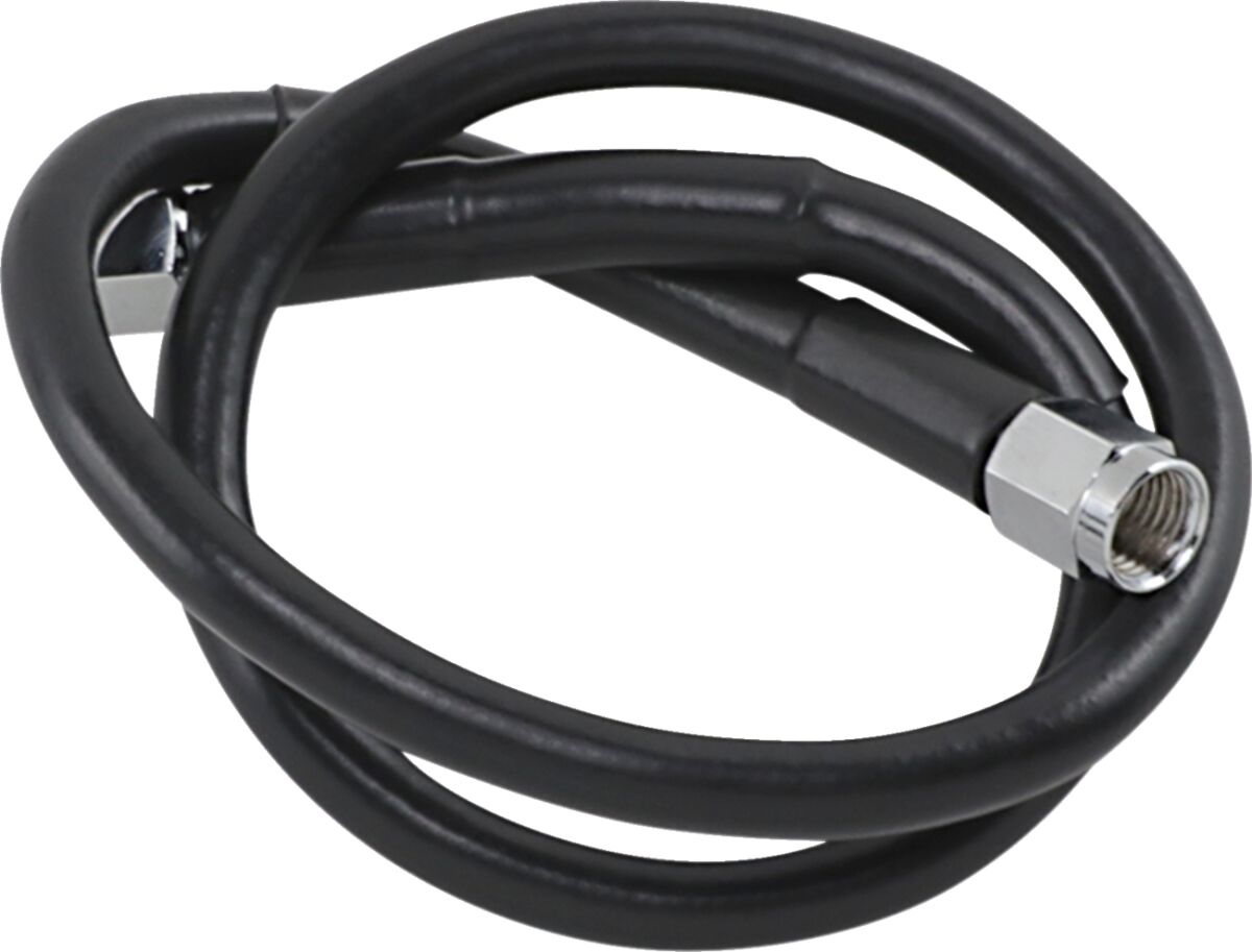 Drag Specialties Brakeline Univ Blk 23 BRAKE LINES-HOSES-STAINLESS ST Drag Specialties