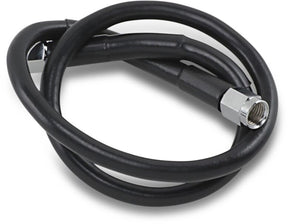 Drag Specialties Brakeline Univ Blk 23 BRAKE LINES-HOSES-STAINLESS ST Drag Specialties