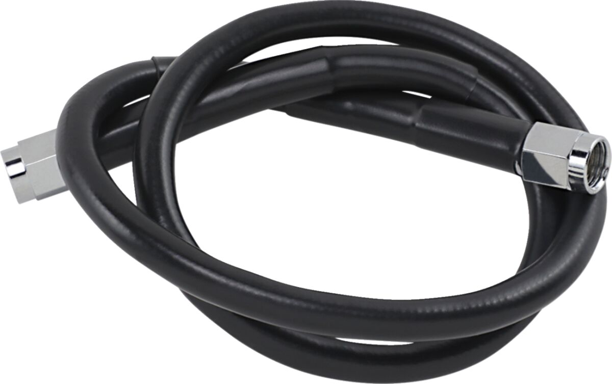 Drag Specialties Brakeline Univ Blk 24 BRAKE LINES-HOSES-STAINLESS ST Drag Specialties