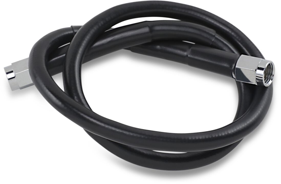 Drag Specialties Brakeline Univ Blk 24 BRAKE LINES-HOSES-STAINLESS ST Drag Specialties