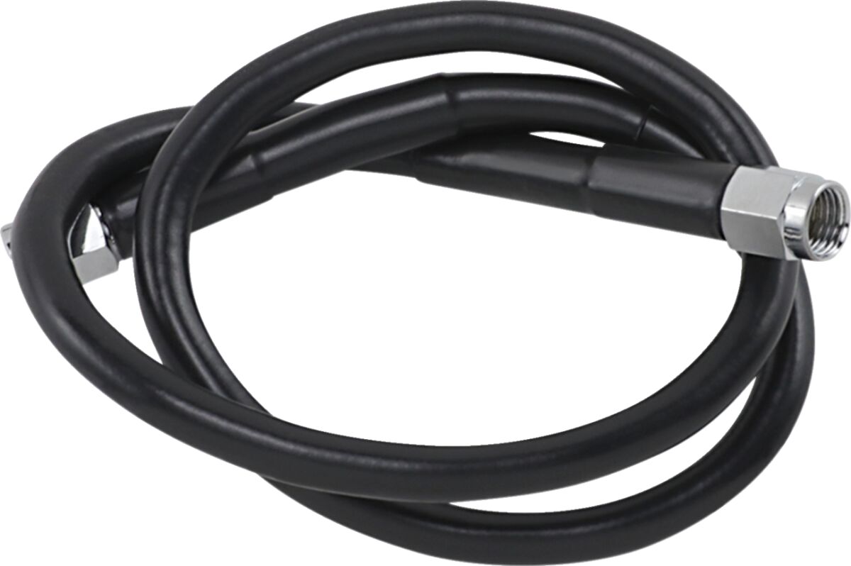 Drag Specialties Brakeline Univ Blk 25 BRAKE LINES-HOSES-STAINLESS ST Drag Specialties