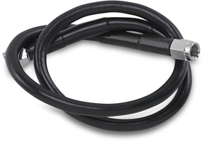 Drag Specialties Brakeline Univ Blk 25 BRAKE LINES-HOSES-STAINLESS ST Drag Specialties