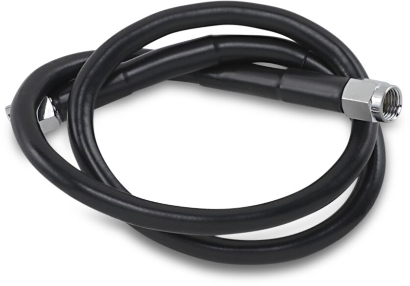 Drag Specialties Brakeline Univ Blk 25 BRAKE LINES-HOSES-STAINLESS ST Drag Specialties