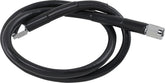 Drag Specialties Brakeline Univ Blk 28 BRAKE LINES-HOSES-STAINLESS ST Drag Specialties