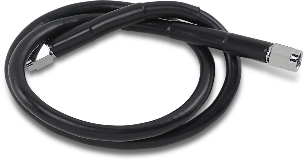 Drag Specialties Brakeline Univ Blk 28 BRAKE LINES-HOSES-STAINLESS ST Drag Specialties