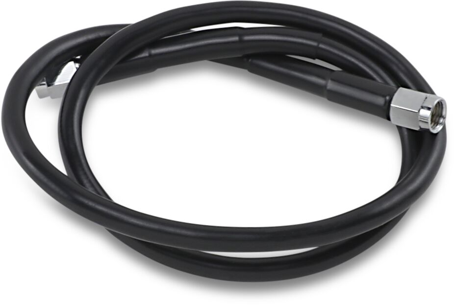 Drag Specialties Brakeline Univ Blk 30 BRAKE LINES-HOSES-STAINLESS ST Drag Specialties