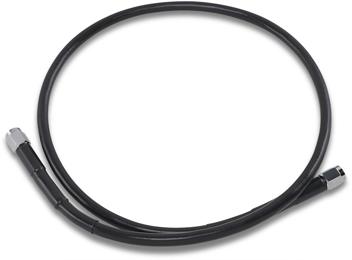 Drag Specialties Brakeline Univ Blk 32 BRAKE LINES-HOSES-STAINLESS ST Drag Specialties