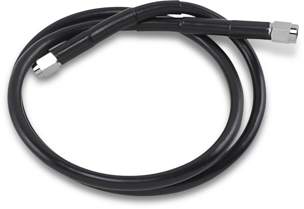 Drag Specialties Brakeline Univ Blk 36 BRAKE LINES-HOSES-STAINLESS ST Drag Specialties