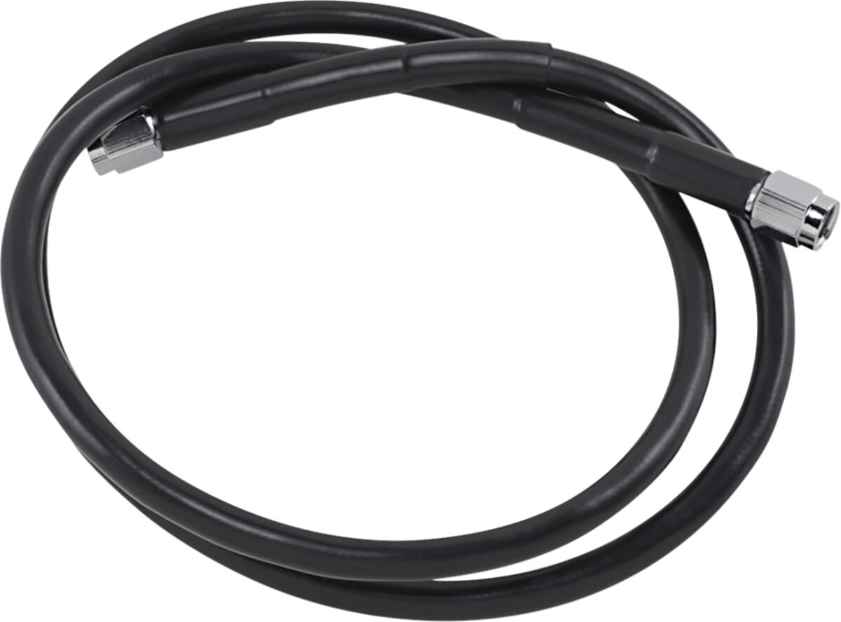 Drag Specialties Brakeline Univ Blk 38 BRAKE LINES-HOSES-STAINLESS ST Drag Specialties