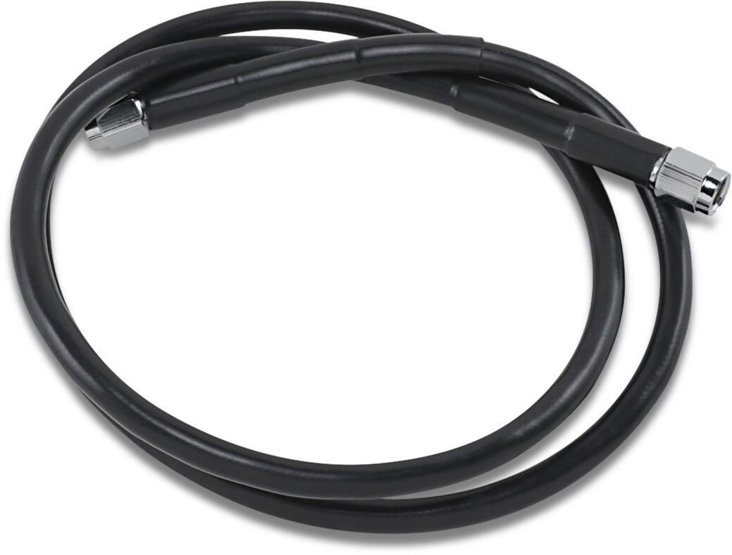 Drag Specialties Brakeline Univ Blk 38 BRAKE LINES-HOSES-STAINLESS ST Drag Specialties