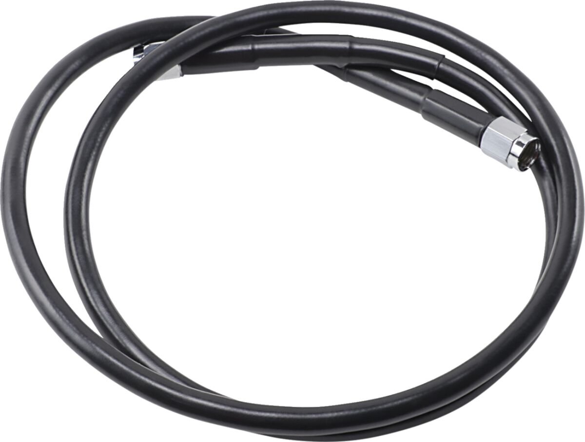 Drag Specialties Brakeline Univ Blk 40 BRAKE LINES-HOSES-STAINLESS ST Drag Specialties