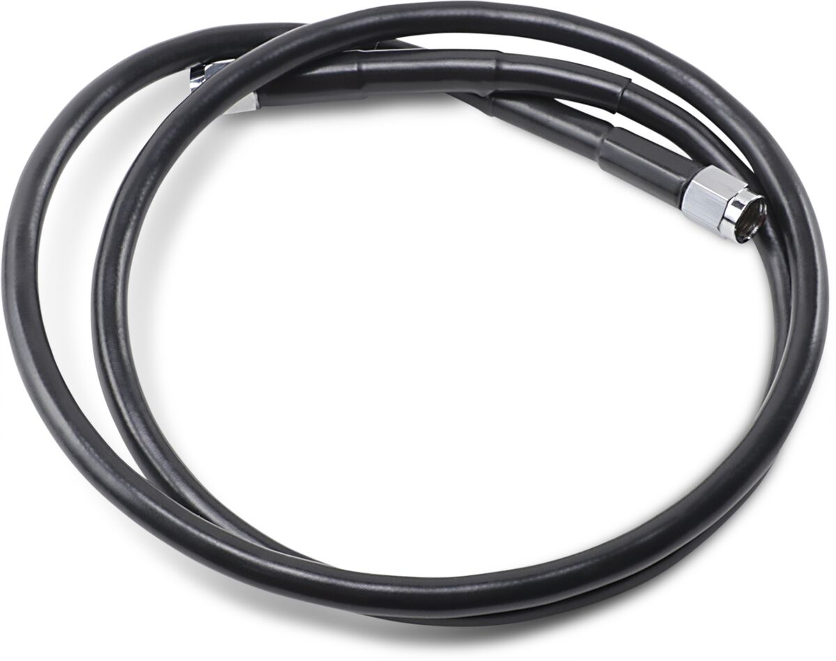 Drag Specialties Brakeline Univ Blk 40 BRAKE LINES-HOSES-STAINLESS ST Drag Specialties