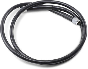 Drag Specialties Brakeline Univ Blk 40 BRAKE LINES-HOSES-STAINLESS ST Drag Specialties