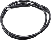 Drag Specialties Brakeline Univ Blk 43 BRAKE LINES-HOSES-STAINLESS ST Drag Specialties