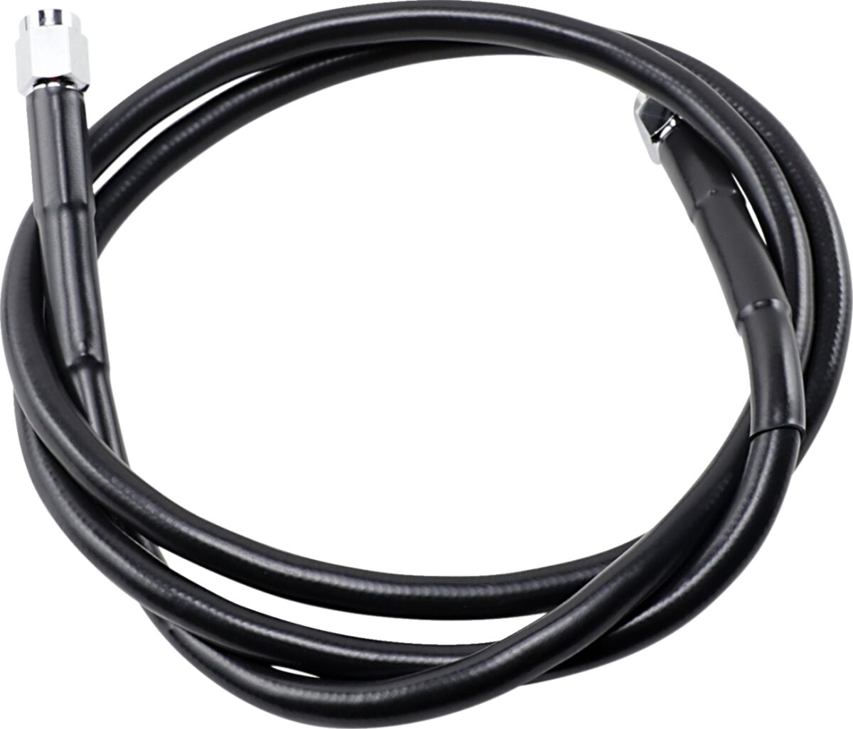 Drag Specialties Brakeline Univ Blk 44 BRAKE LINES-HOSES-STAINLESS ST Drag Specialties