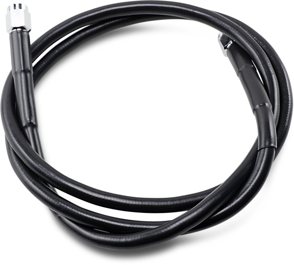 Drag Specialties Brakeline Univ Blk 44 BRAKE LINES-HOSES-STAINLESS ST Drag Specialties