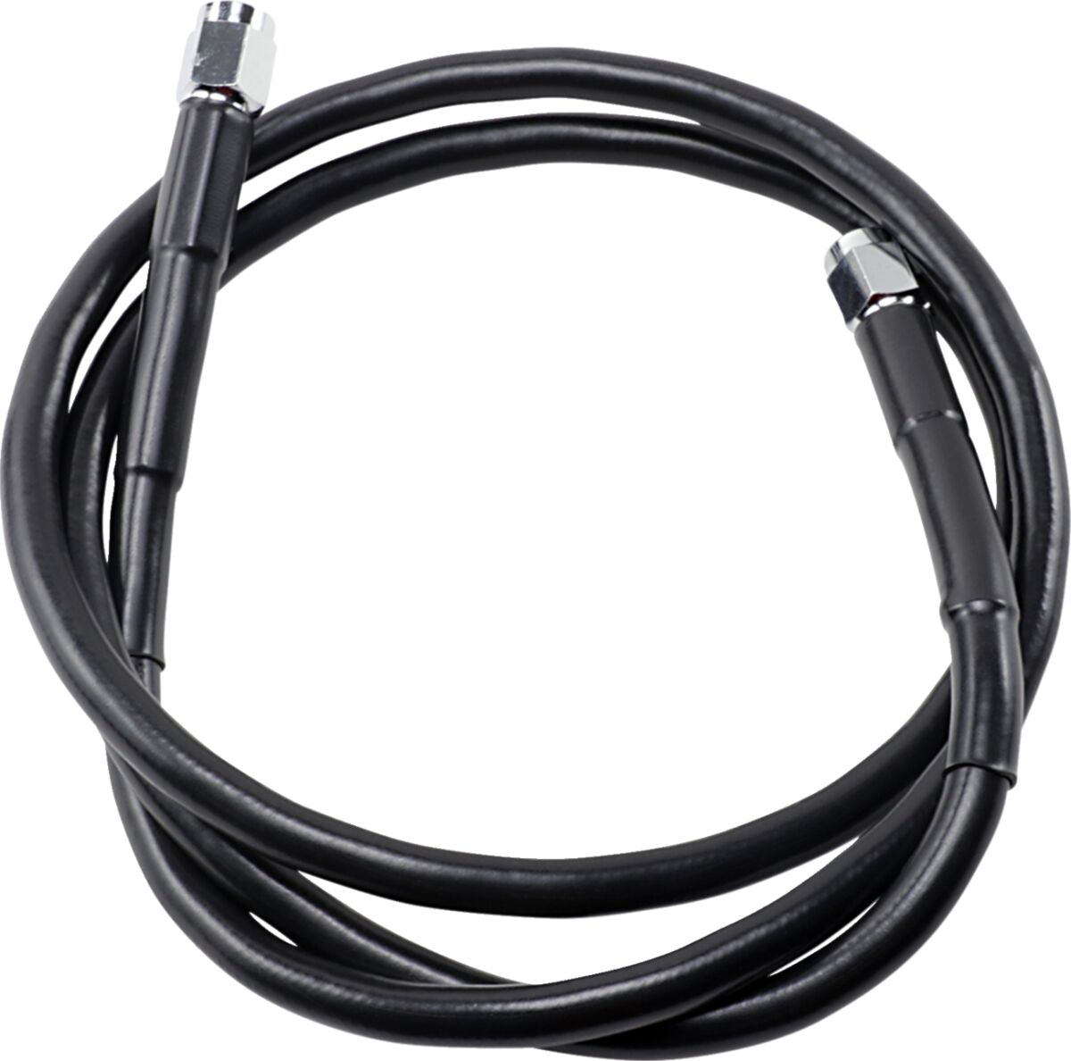 Drag Specialties Brakeline Univ Blk 45 BRAKE LINES-HOSES-STAINLESS ST Drag Specialties