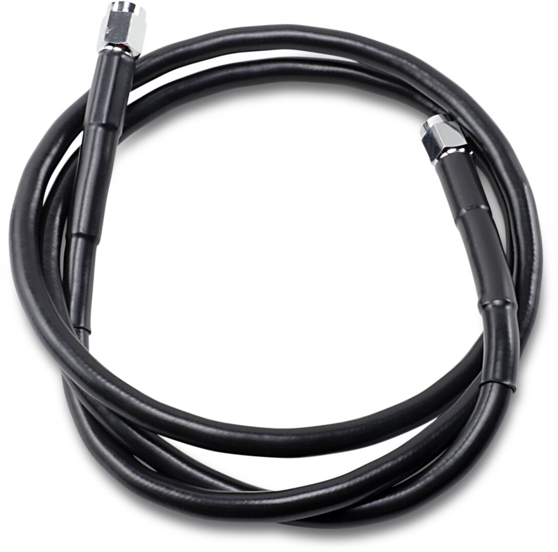 Drag Specialties Brakeline Univ Blk 45 BRAKE LINES-HOSES-STAINLESS ST Drag Specialties