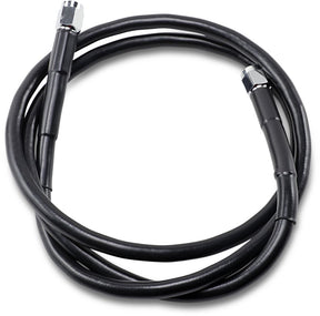 Drag Specialties Brakeline Univ Blk 45 BRAKE LINES-HOSES-STAINLESS ST Drag Specialties