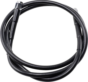 Drag Specialties Brakeline Univ Blk 46 BRAKE LINES-HOSES-STAINLESS ST Drag Specialties